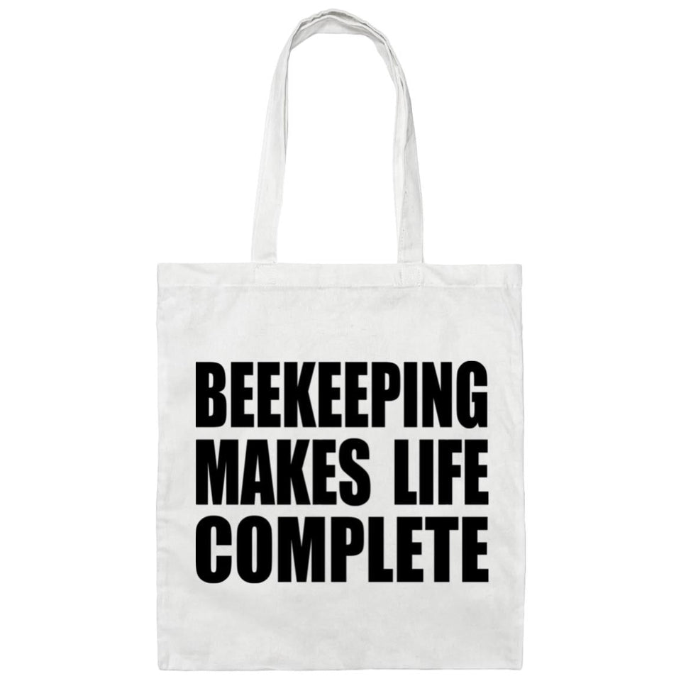 Beekeeping Makes Life Complete - Tote Bag White