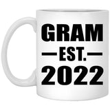 Gram Established EST. 2022 - 11oz Coffee Mug