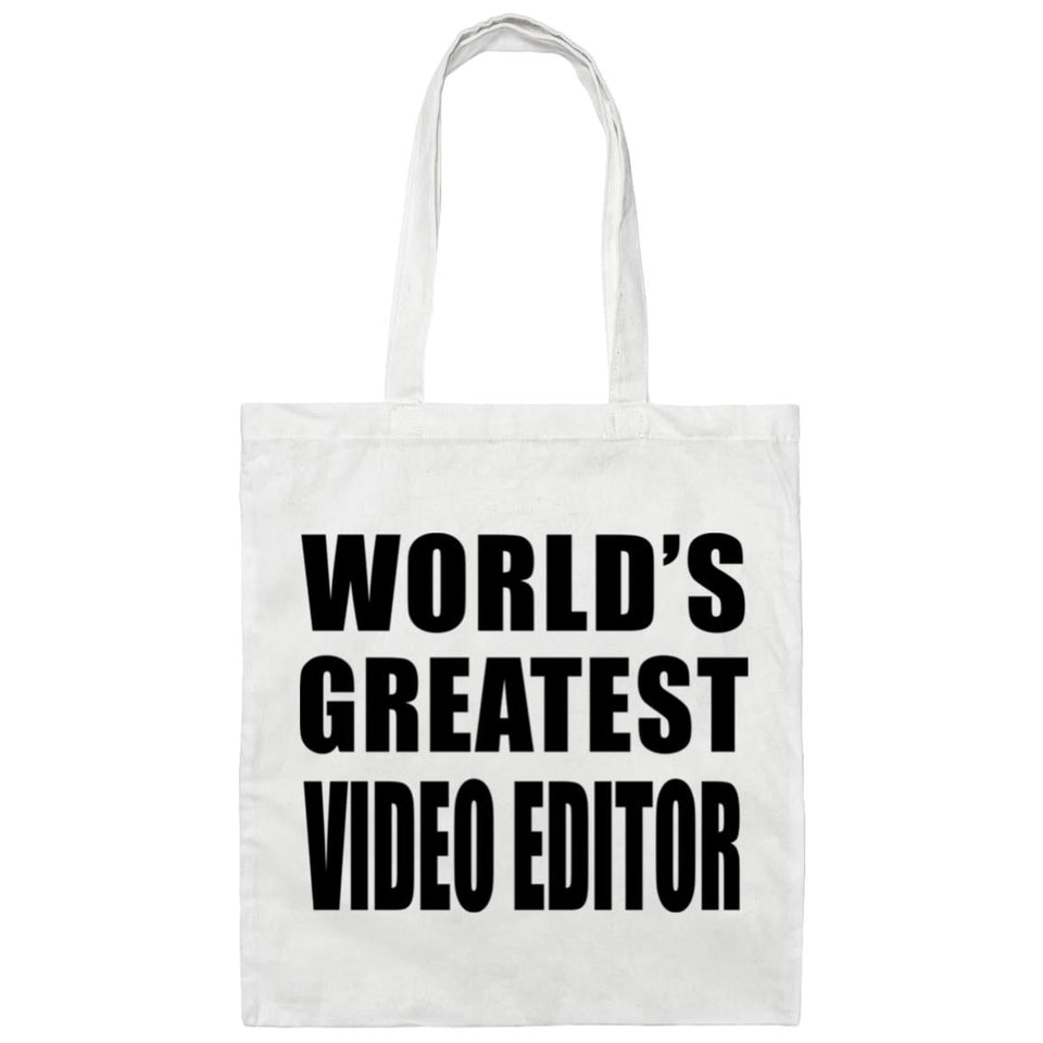 World's Greatest Video Editor - Tote Bag White