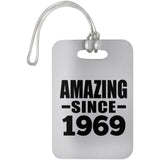 55th Birthday Amazing Since 1969 - Luggage Bag Tag