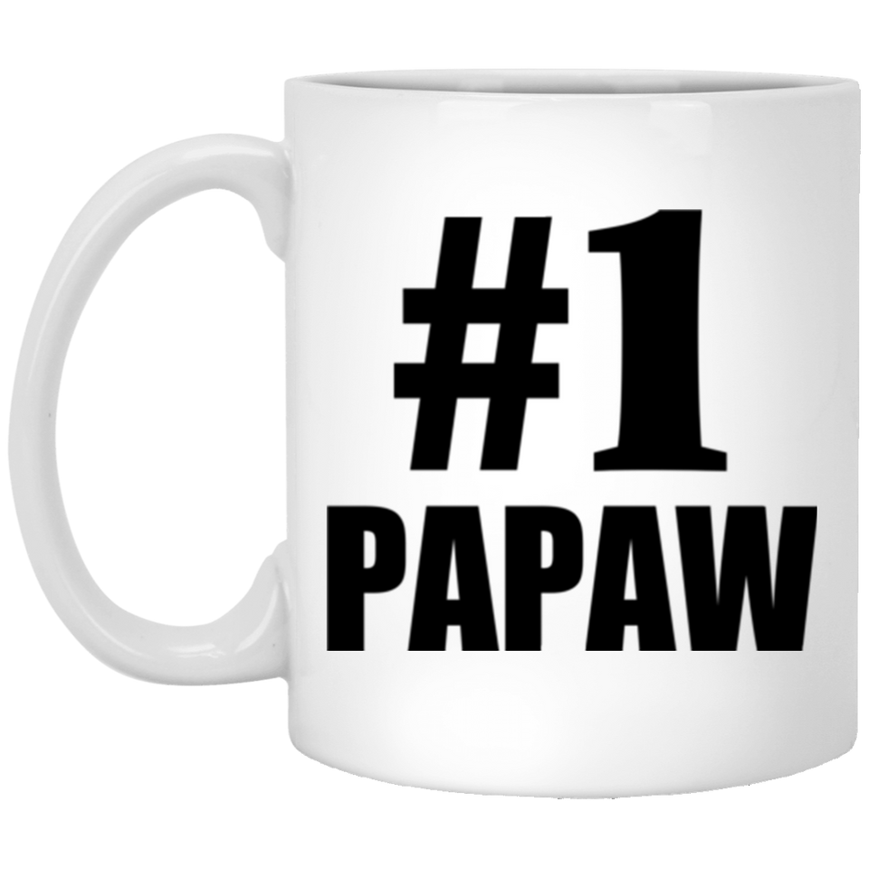 Number One #1 Papaw - 11 Oz Coffee Mug