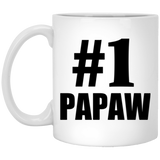 Number One #1 Papaw - 11 Oz Coffee Mug