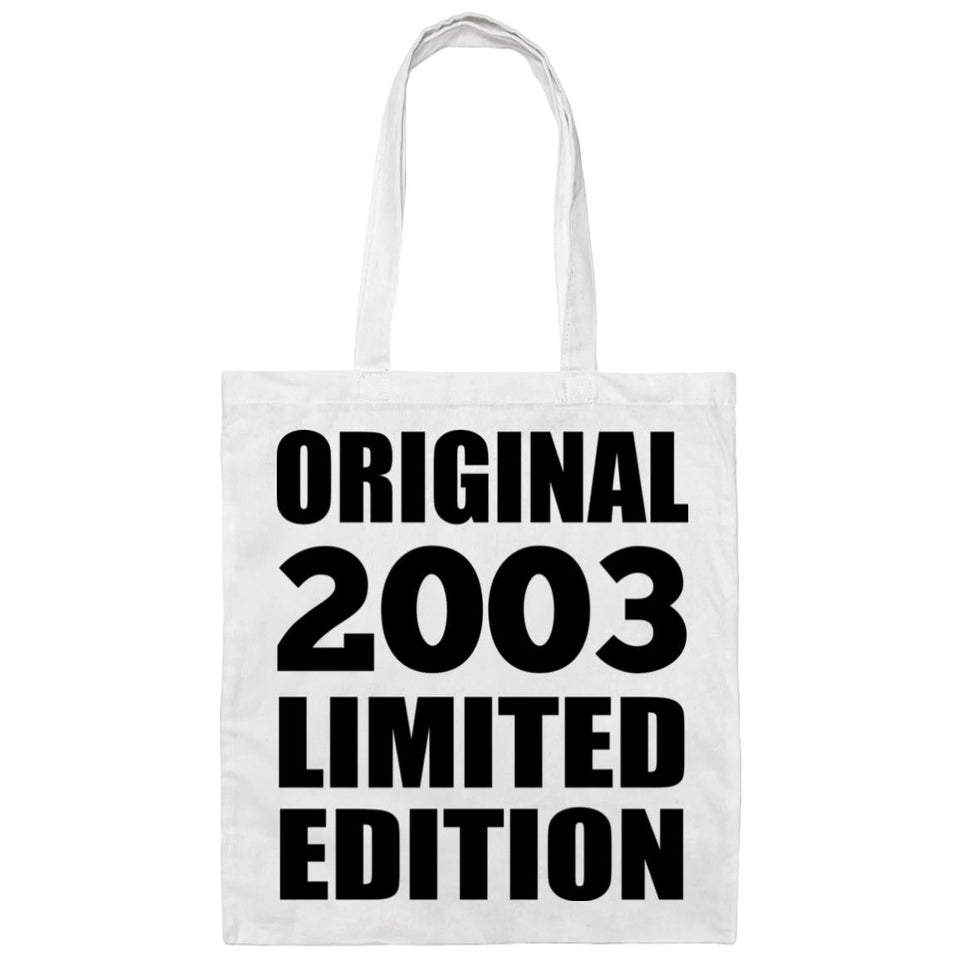 21st Birthday Original 2003 Limited Edition - Tote Bag White