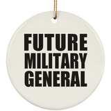 Future Military General - Circle Ornament