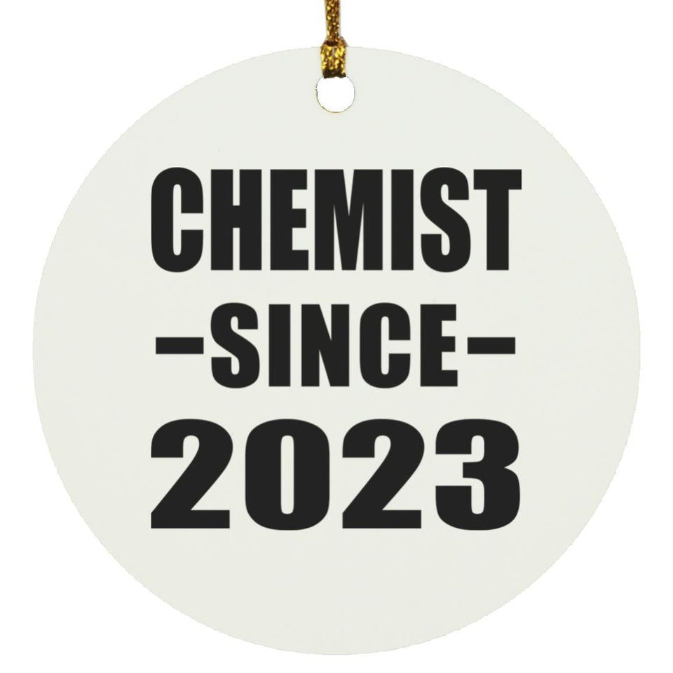 Chemist Since 2023 - Circle Ornament