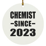 Chemist Since 2023 - Circle Ornament