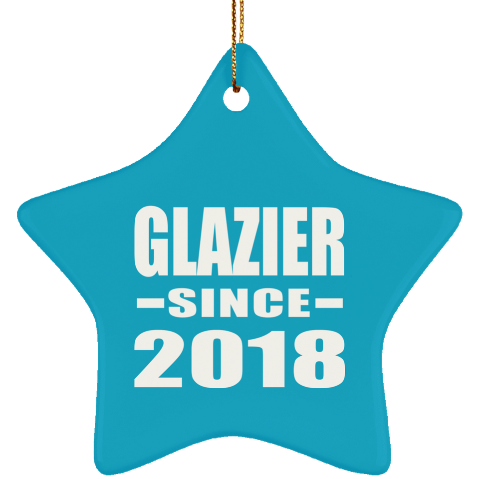 Glazier Since 2018 - Star Ornament