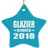 Glazier Since 2018 - Star Ornament