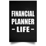 Financial Planner Life - Poster Portrait