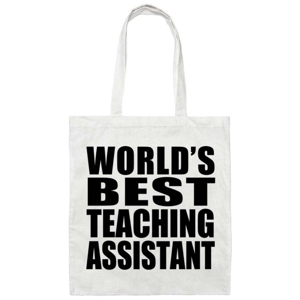 World's Best Teaching Assistant - Tote Bag White