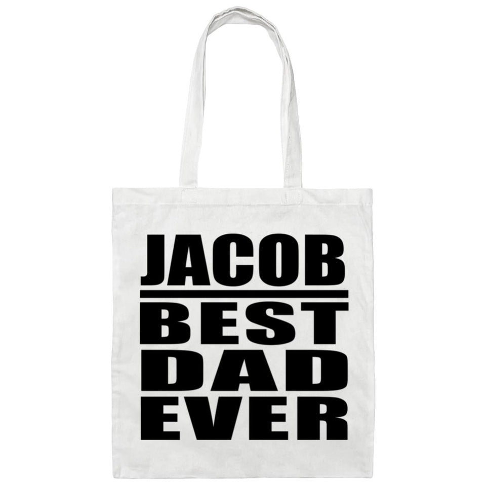 Jacob Best Dad Ever - Tote Bag White