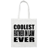 Coolest Father In Law Ever - Tote Bag White