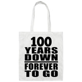 100th Anniversary 100 Years Down Forever to Go - Tote Bag White