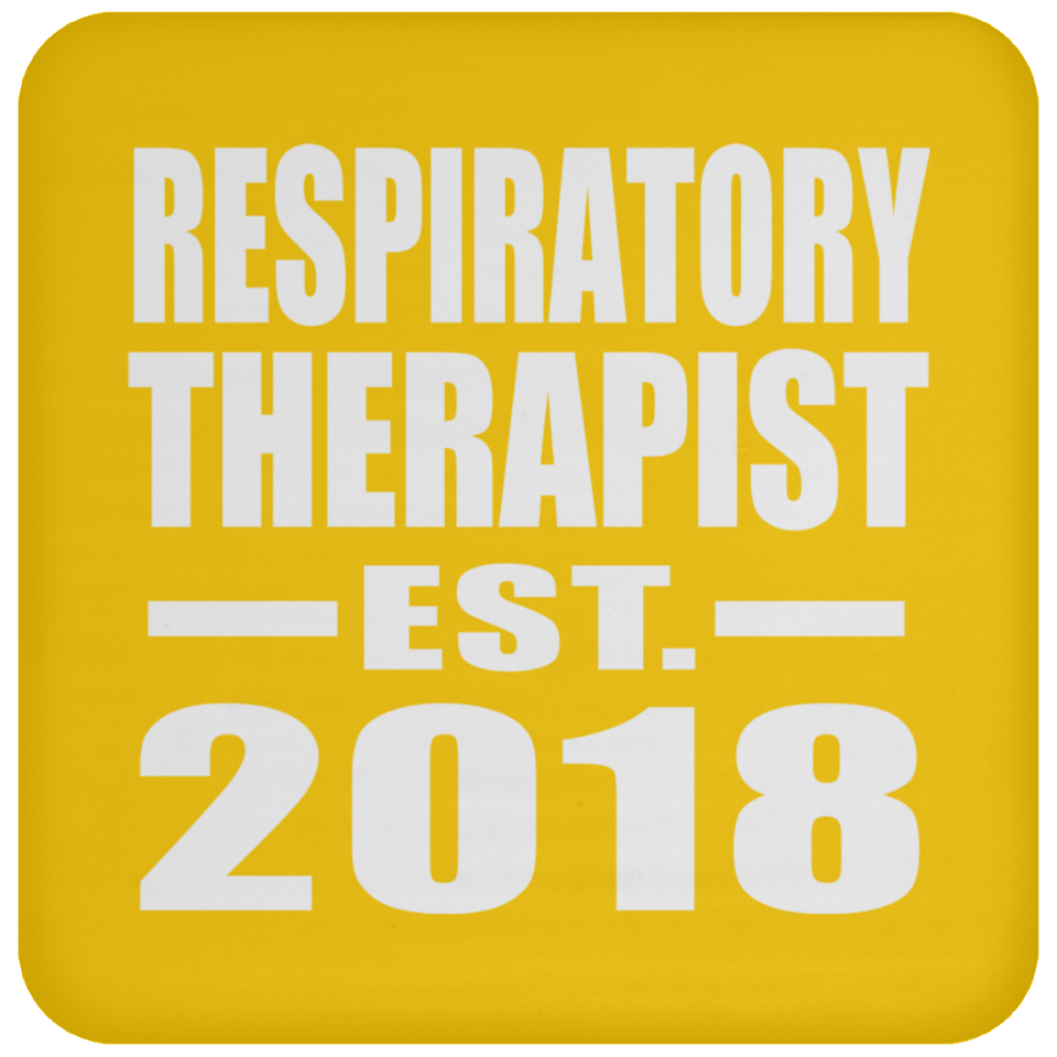 Respiratory Therapist Established EST. 2018 - Drink Coaster