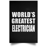 World's Greatest Electrician - Poster Portrait