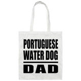 Portuguese Water Dog Dad - Tote Bag White