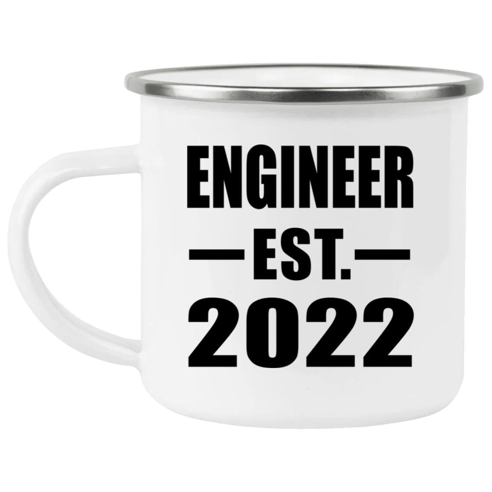 Engineer Established EST. 2022 - 12oz Camping Mug