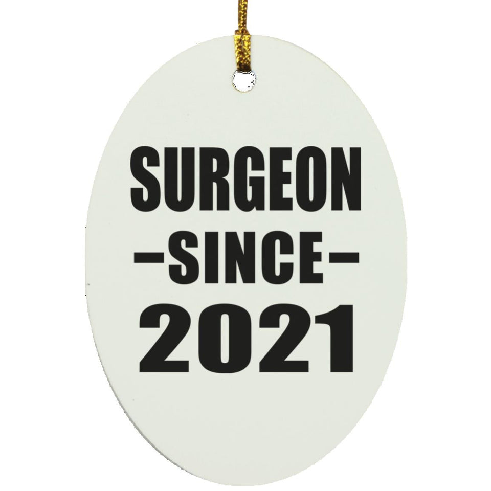Surgeon Since 2021 - Oval Ornament