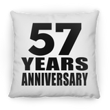 57th Anniversary 57 Years - Throw Pillow