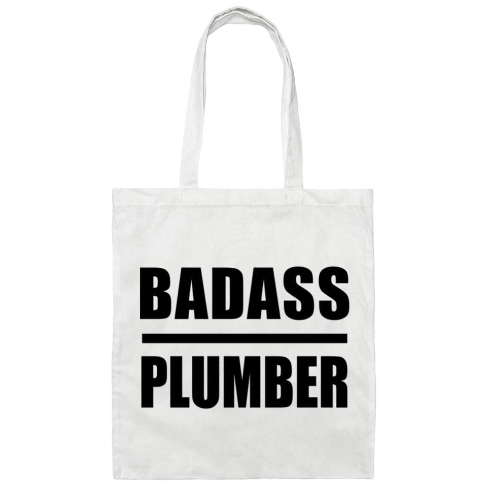 Badass Plumber - Tote Bag White