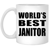World's Best Janitor - 11 Oz Coffee Mug