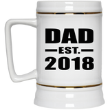 Dad Established EST. 2018 - Beer Stein