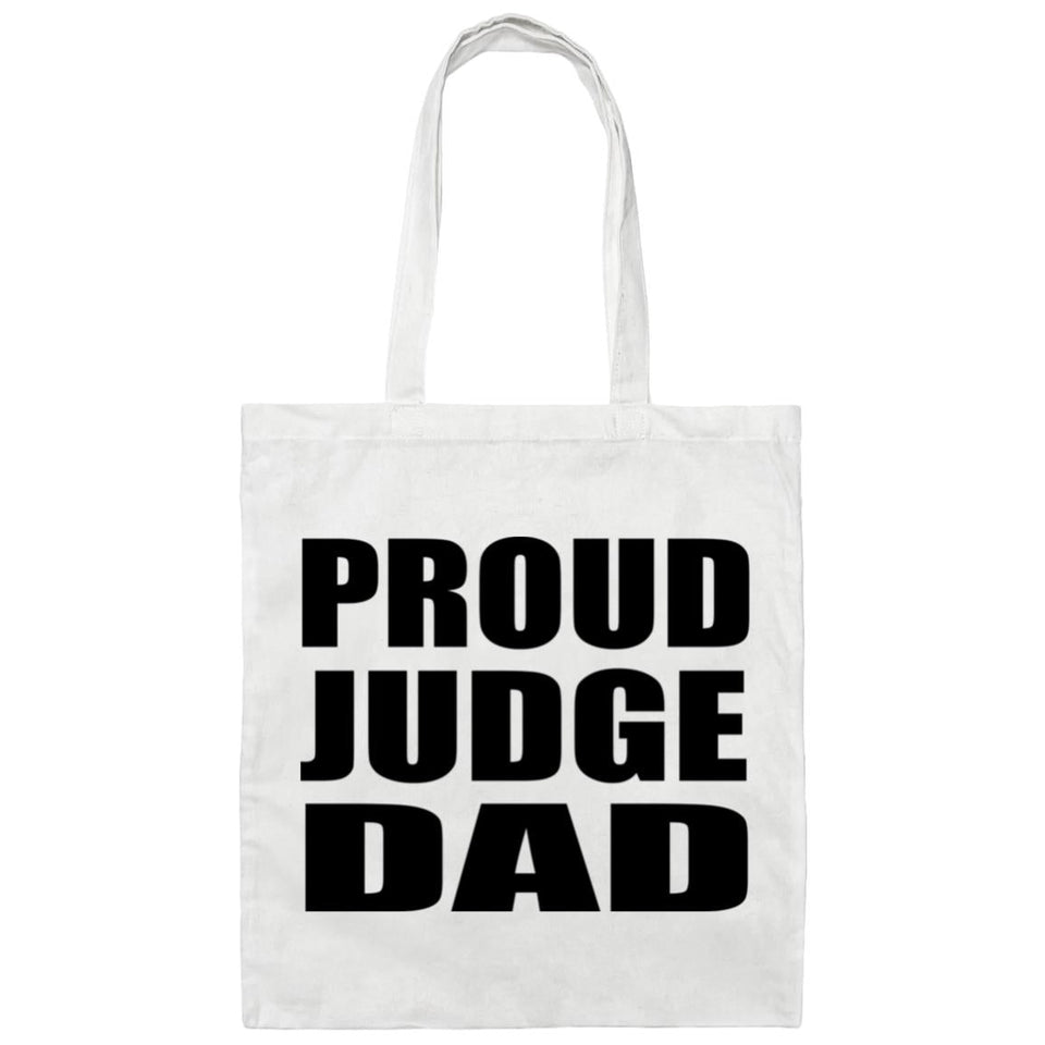 Proud Judge Dad - Tote Bag White