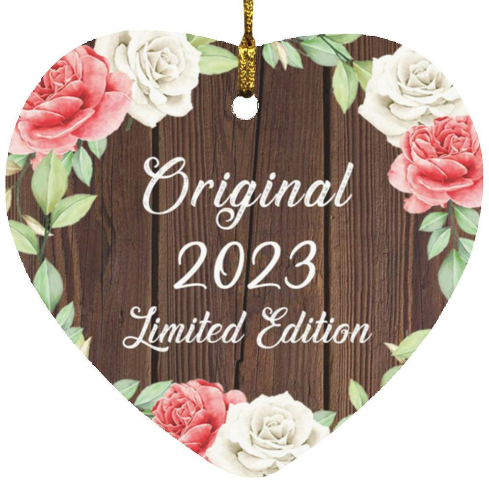 1st Birthday Original 2023 Limited Edition - Heart Ornament A