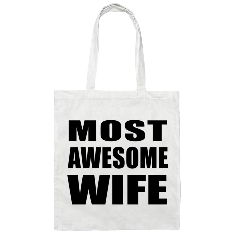 Most Awesome Wife - Tote Bag White