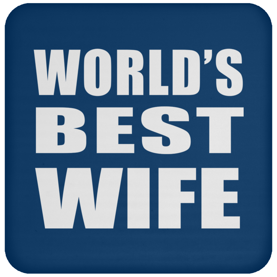 World's Best Wife - Drink Coaster