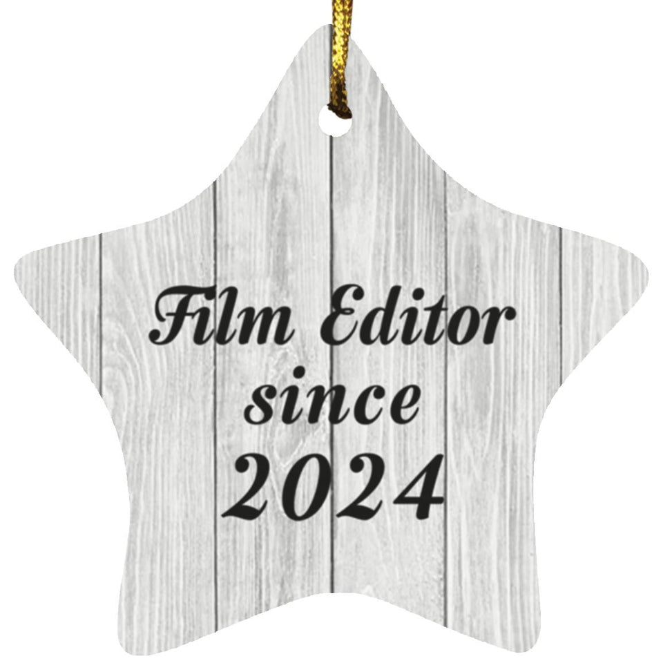 Film Editor Since 2024 - Star Ornament F