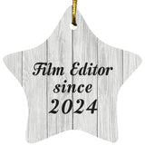 Film Editor Since 2024 - Star Ornament F
