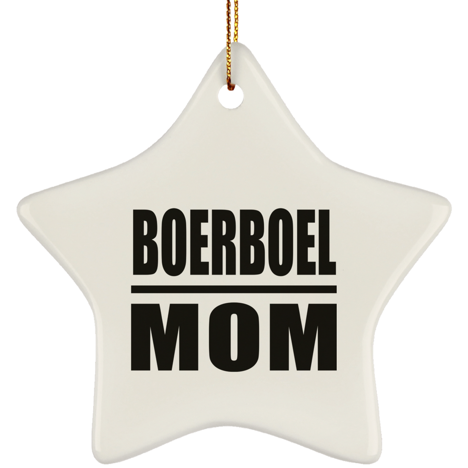 Boerboel Mom - Star Ornament