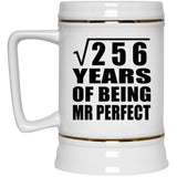 16th Anniversary Square Root of 256 Years of Mr Perfect - Beer Stein