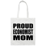 Proud Economist Mom - Tote Bag White