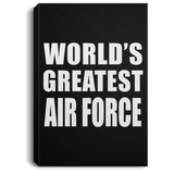 World's Greatest Air Force - Canvas Portrait