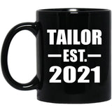 Tailor Established EST. 2021 - 11oz Coffee Mug Black