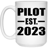 Pilot Established EST. 2023 - 15oz Coffee Mug