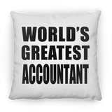 World's Greatest Accountant - Throw Pillow