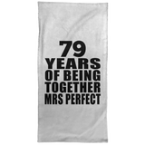 79th Anniversary 79 Years Of Being Mrs Perfect - Hand Towel