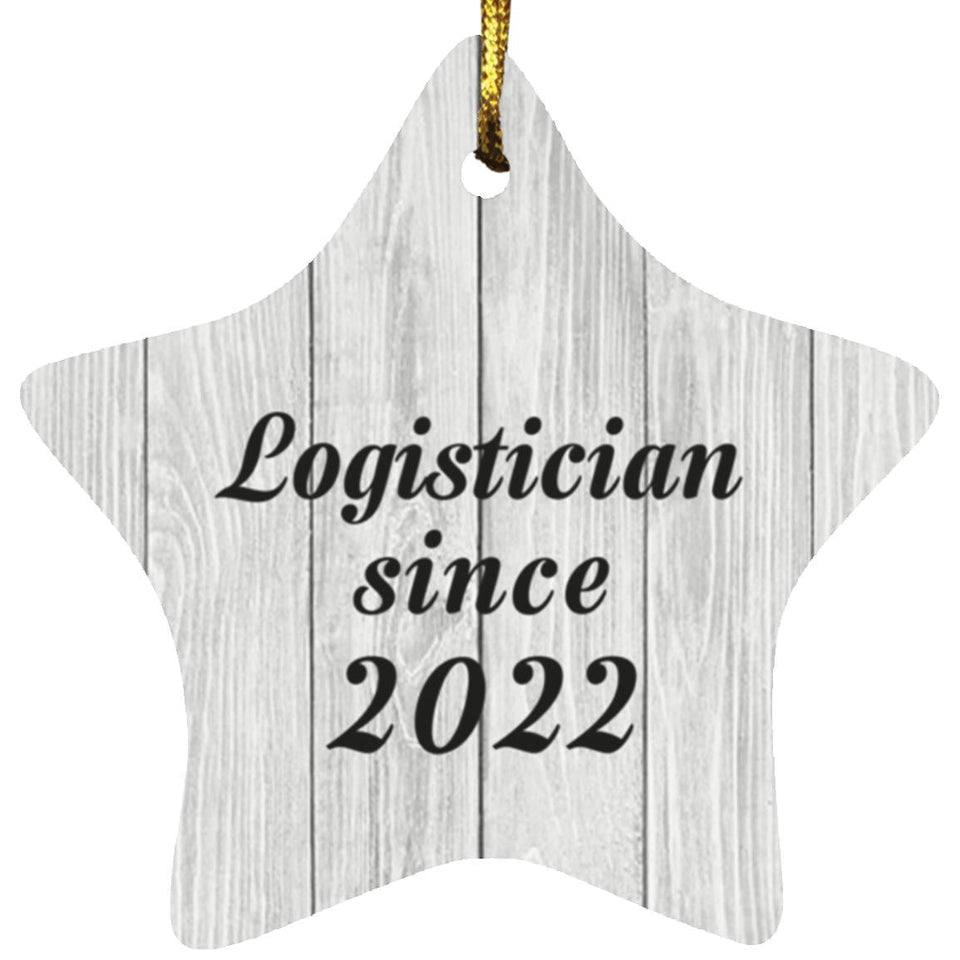 Logistician Since 2022 - Star Ornament F