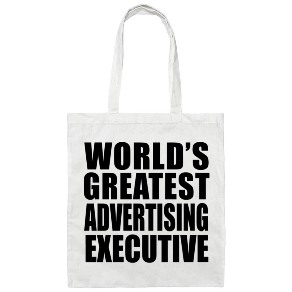 World's Greatest Advertising Executive - Tote Bag White