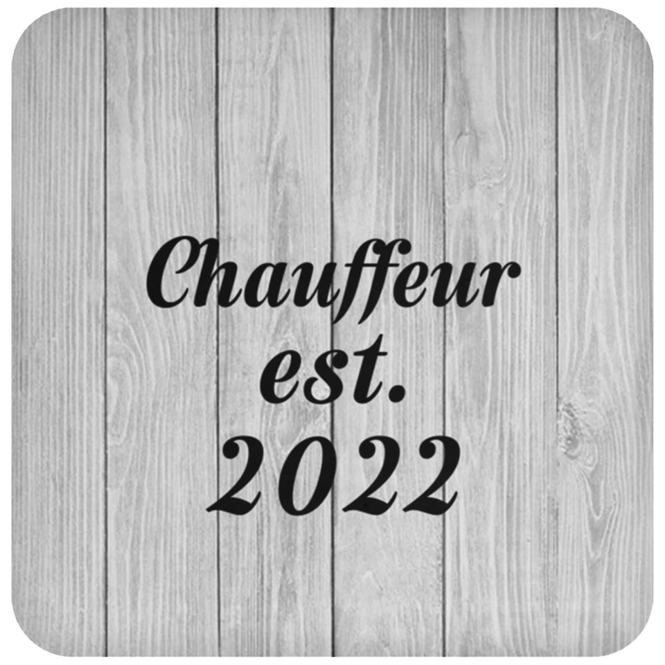 Chauffeur Established Est. 2022 - Drink Coaster F