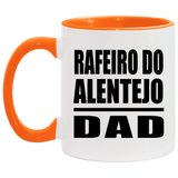 Rafeiro Do Alentejo Dad - 11oz Accent Mug Orange