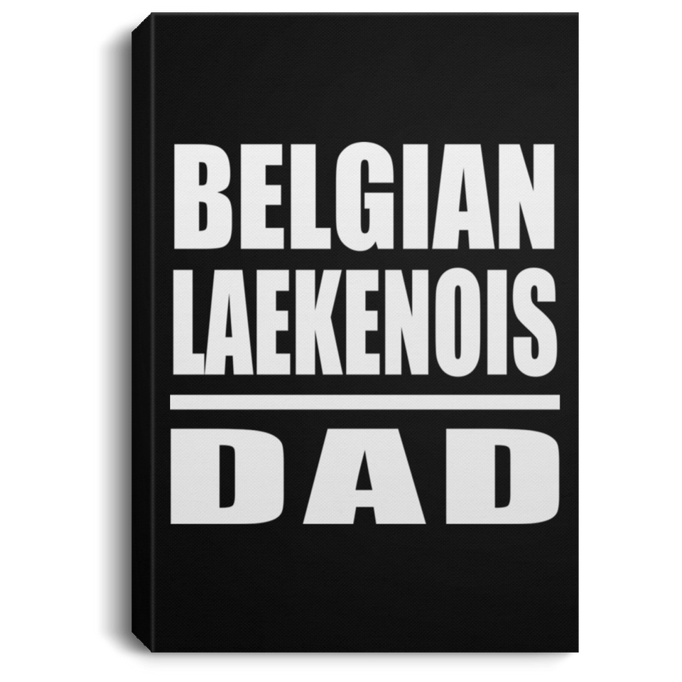 Belgian Laekenois Dad - Canvas Portrait