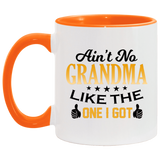Ain't No Grandma Like The One I Got - 11oz Accent Mug Orange