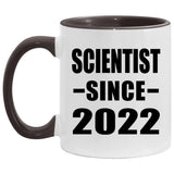 Scientist Since 2022 - 11oz Accent Mug Black