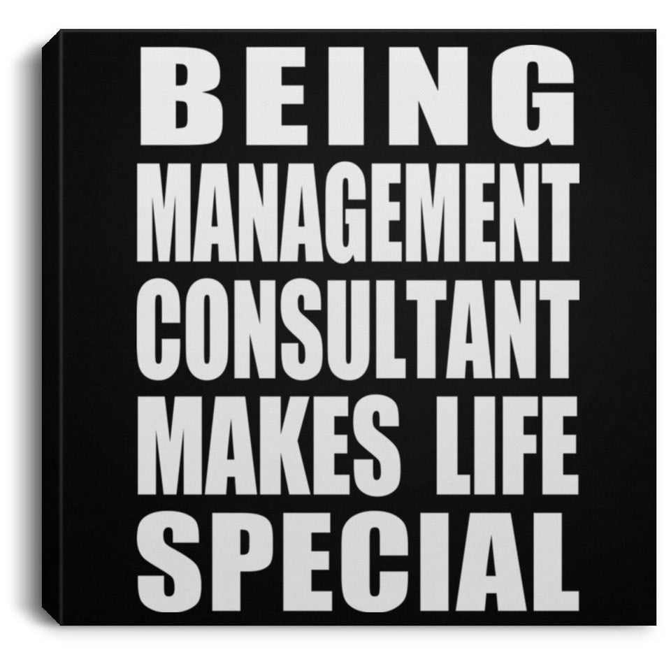 Being Management Consultant Makes Life Special - Canvas Square