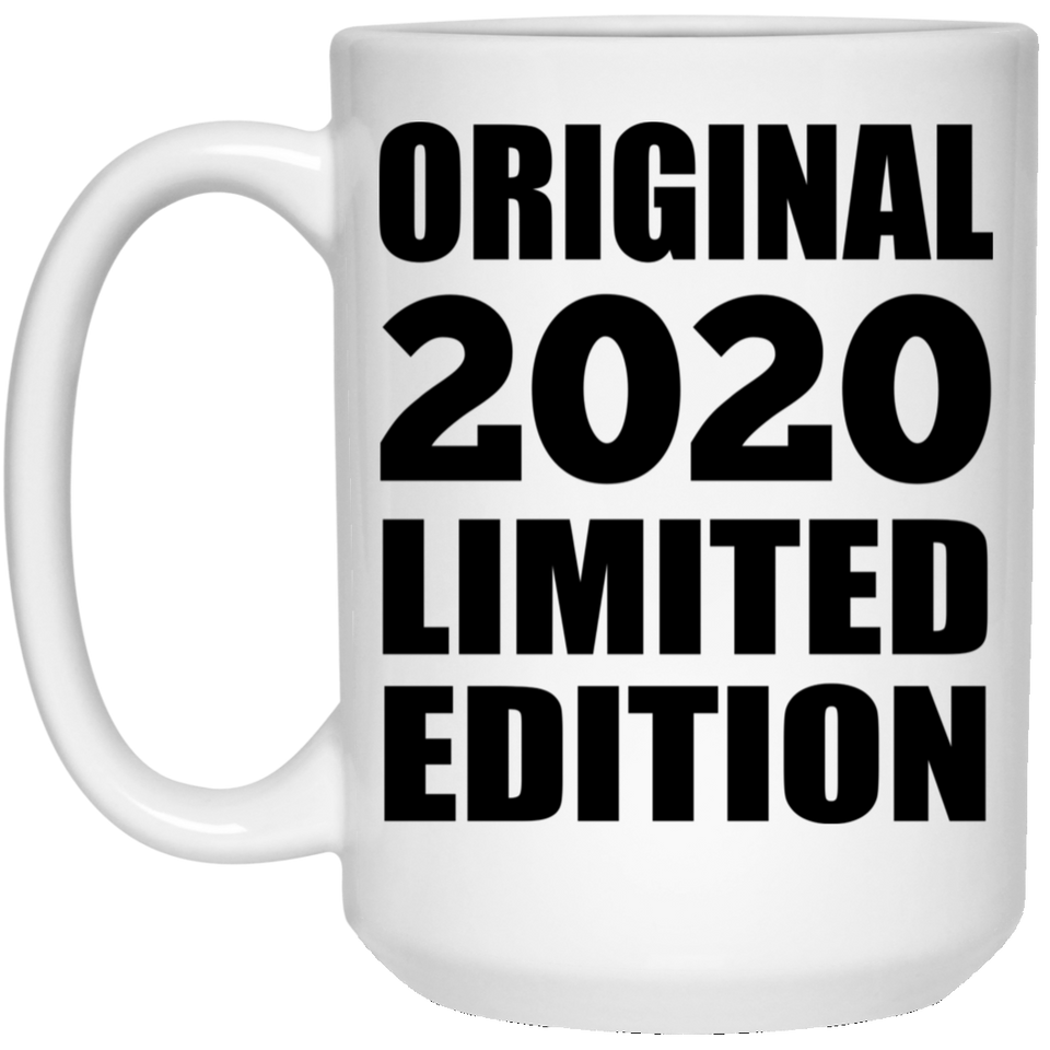 4th Birthday Original 2020 Limited Edition - 15oz Coffee Mug