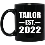 Tailor Established EST. 2022 - 11oz Coffee Mug Black
